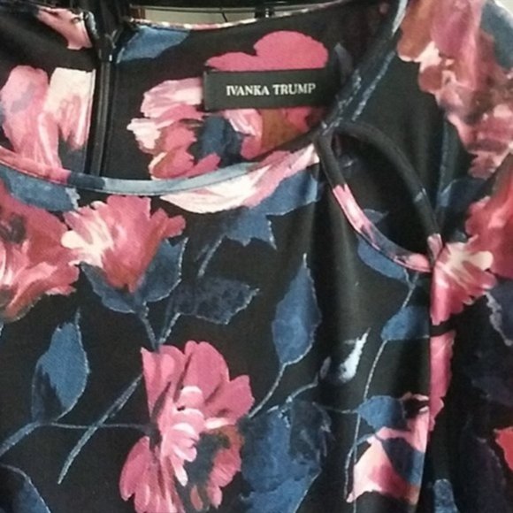 Ivanka trump floral dress size medium - Picture 4 of 6